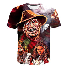 Load image into Gallery viewer, Latest fashion t shirt men/women terror Clown Stephen King's It 3D printing t-shirts Harajuku style tshirt streetwear tops