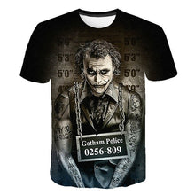 Load image into Gallery viewer, Latest fashion t shirt men/women terror Clown Stephen King's It 3D printing t-shirts Harajuku style tshirt streetwear tops